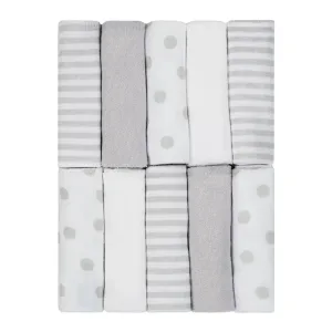 10-Pack Baby Neutral  Washcloths