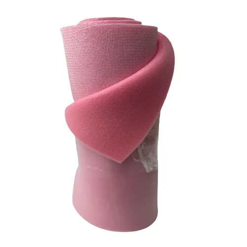 1/4" Pink High Density Sew Foam With Tricot Backing (ROLL - 16 Yards)