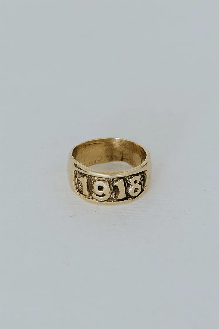 1918 Buried Treasure Ring