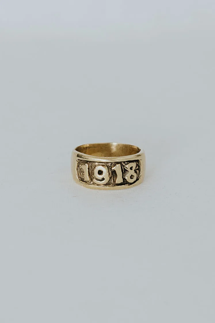 1918 Buried Treasure Ring