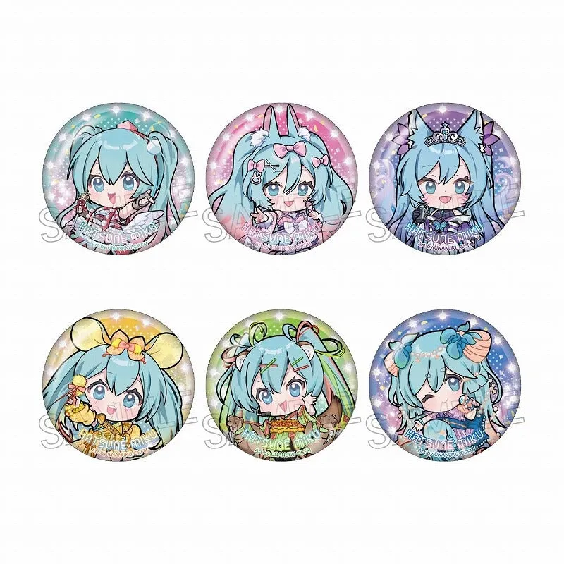 (1BOX=6)(Goods - Badge) Hatsune Miku Ayakashi Stage Button Badge