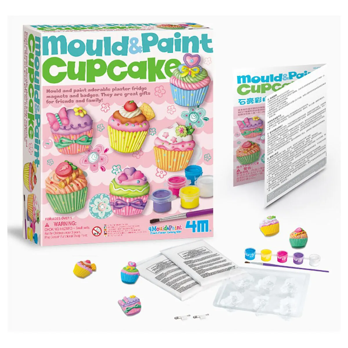 4M Mould & Paint Cupcake