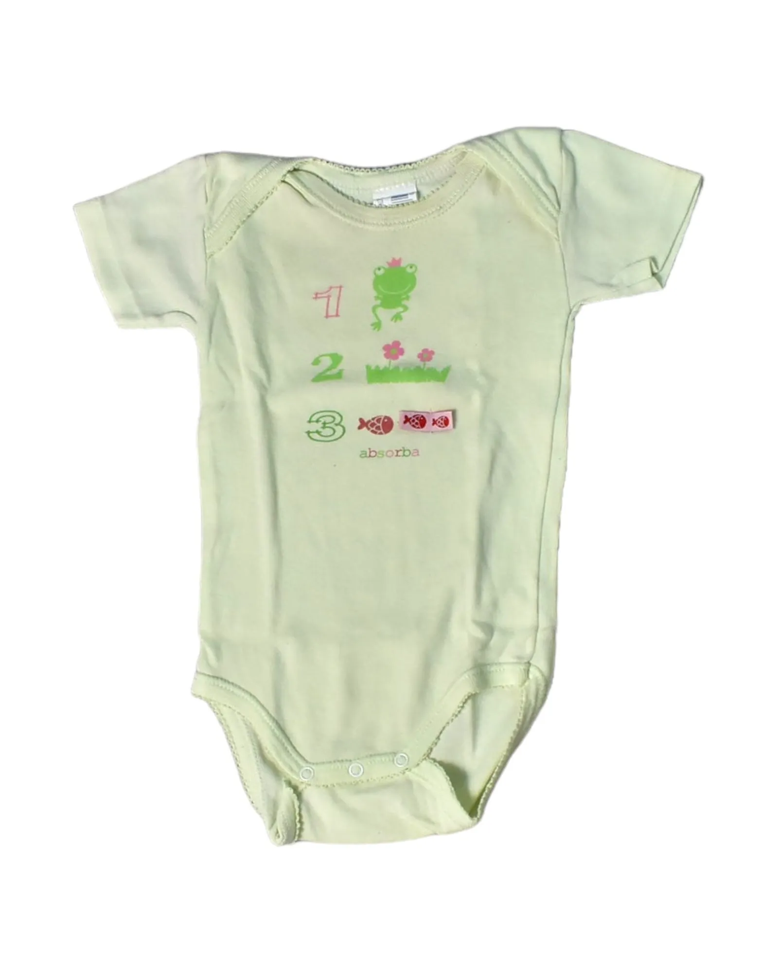 Absorba Short Sleeve Bodysuit 9M