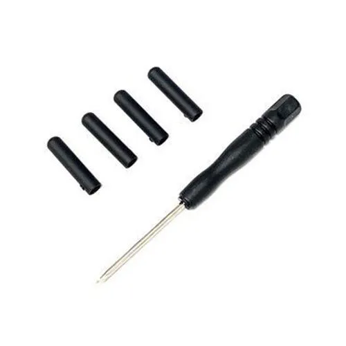 Aglet Kit - Black - Screw On