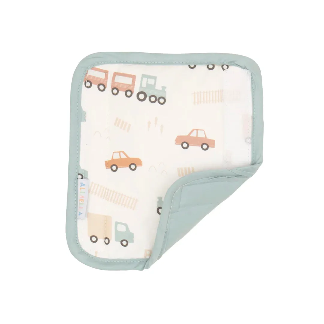 All 4 Ella - Reversible Harness Covers & Pram Pegs - Trucks