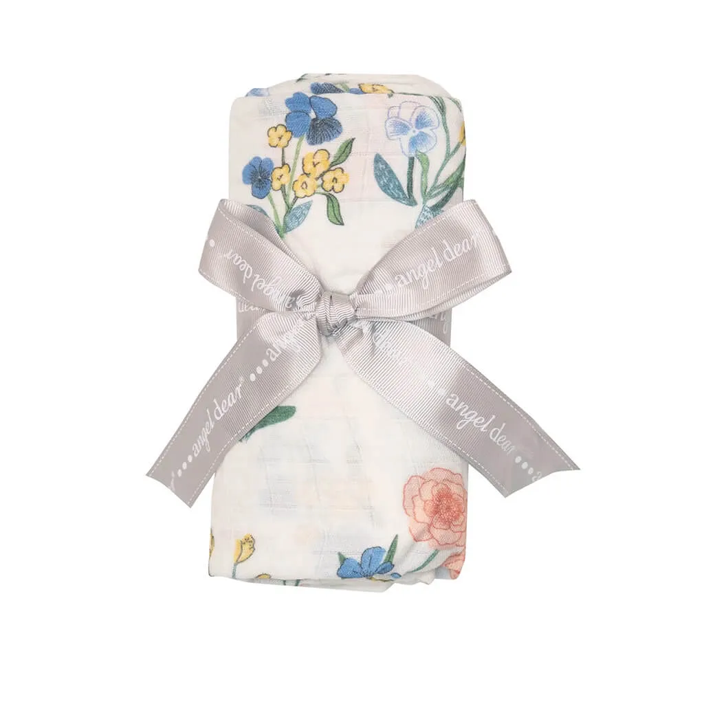 Angel Dear Muslin Swaddle Blanket Urban Floral