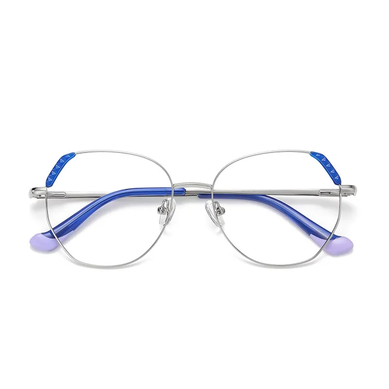 Anti-blue Light Reading Glasses Women Geometry Eyeglasses Frames for Women Blue Light Blocking Glasses Optical Eyewear