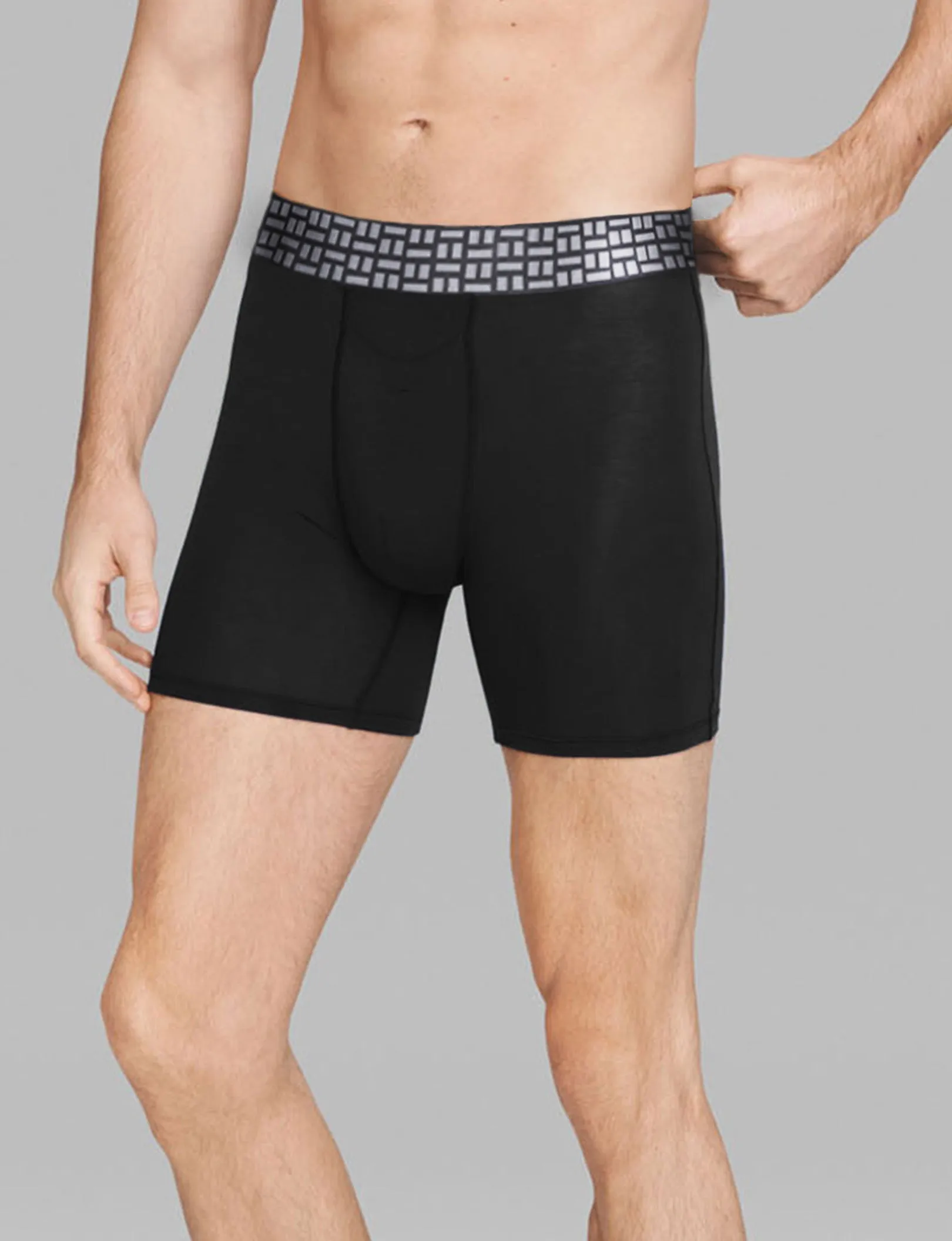 Apollo Mid-Length Boxer Brief 6" (3-Pack)