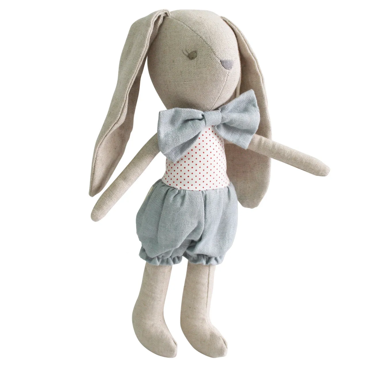 Baby Boy Bunny 26cm - Grey Red