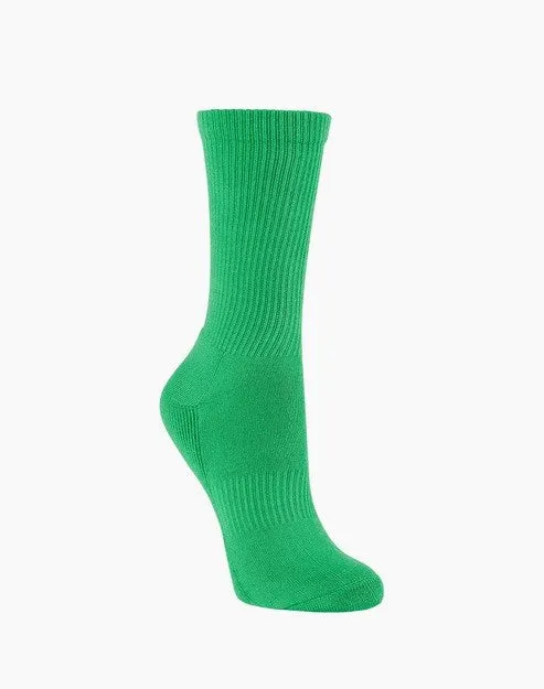 Bamboozld: Womens Meerket Zoo Conservation Sock - Green