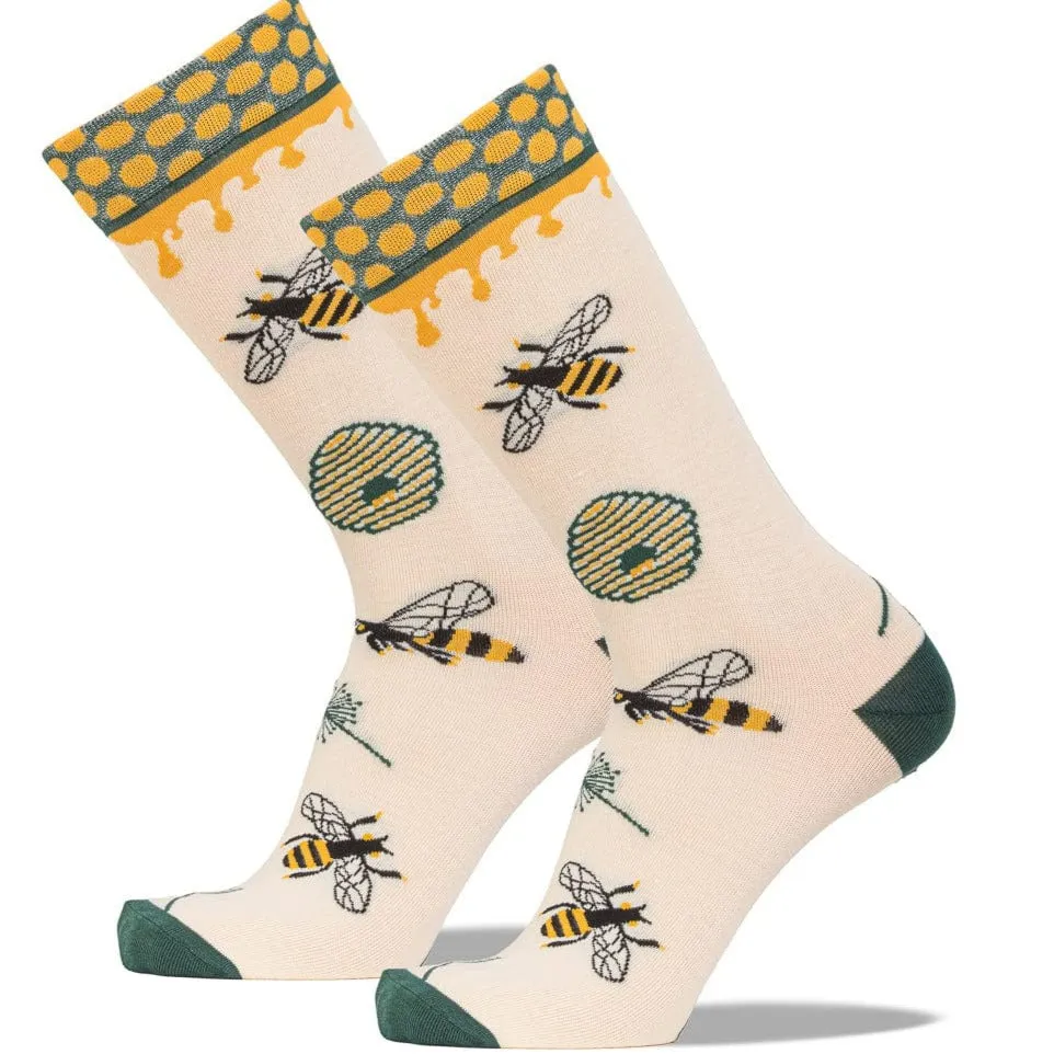 Bee Kind Crew Sock