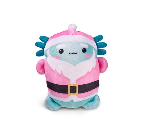 Bubble Stuffed Squishy Friends - A Very Axolotl Christmas