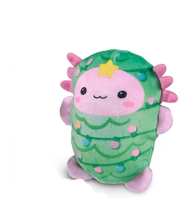 Bubble Stuffed Squishy Friends - A Very Axolotl Christmas