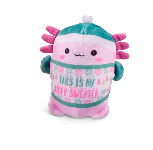 Bubble Stuffed Squishy Friends - A Very Axolotl Christmas