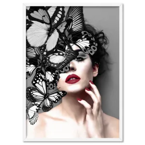 Butterflies En Vogue I - Art Print