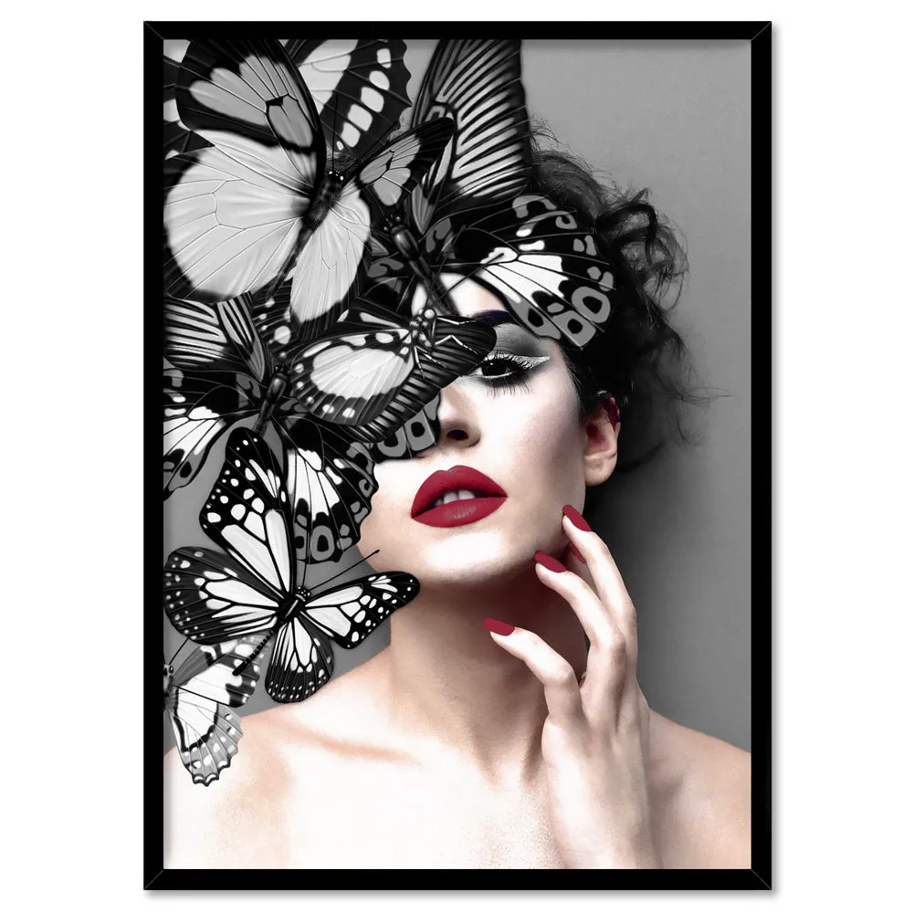 Butterflies En Vogue I - Art Print