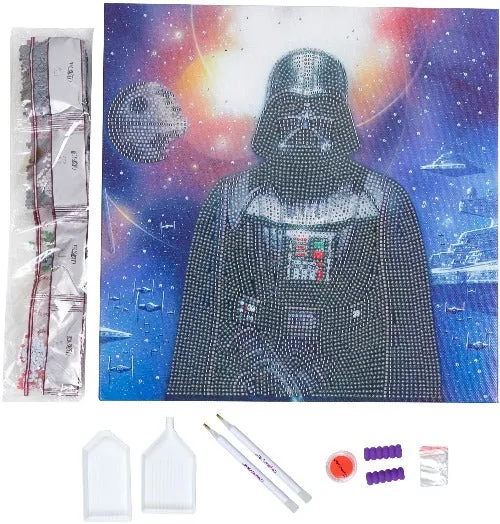 CAK-SWS702M: Darth Vader 30x30cm Crystal Art Kit