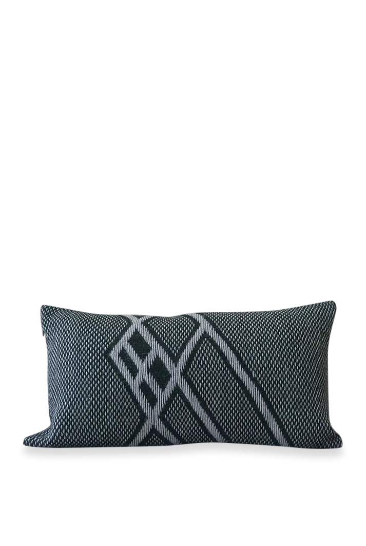 Che Lumbar Pillow in Forest Green