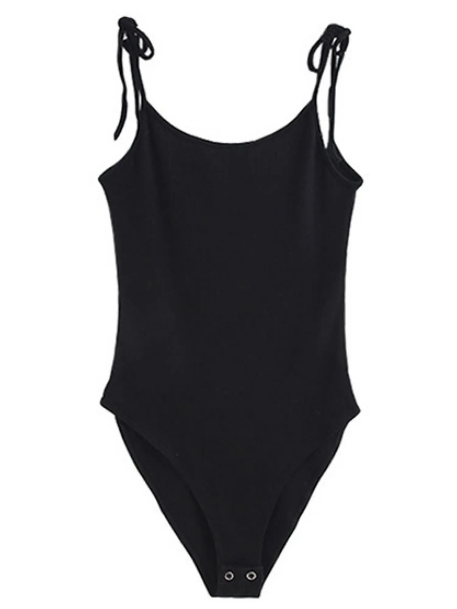 'Chrissey' Tied Strap Bodysuit (4 Colors)