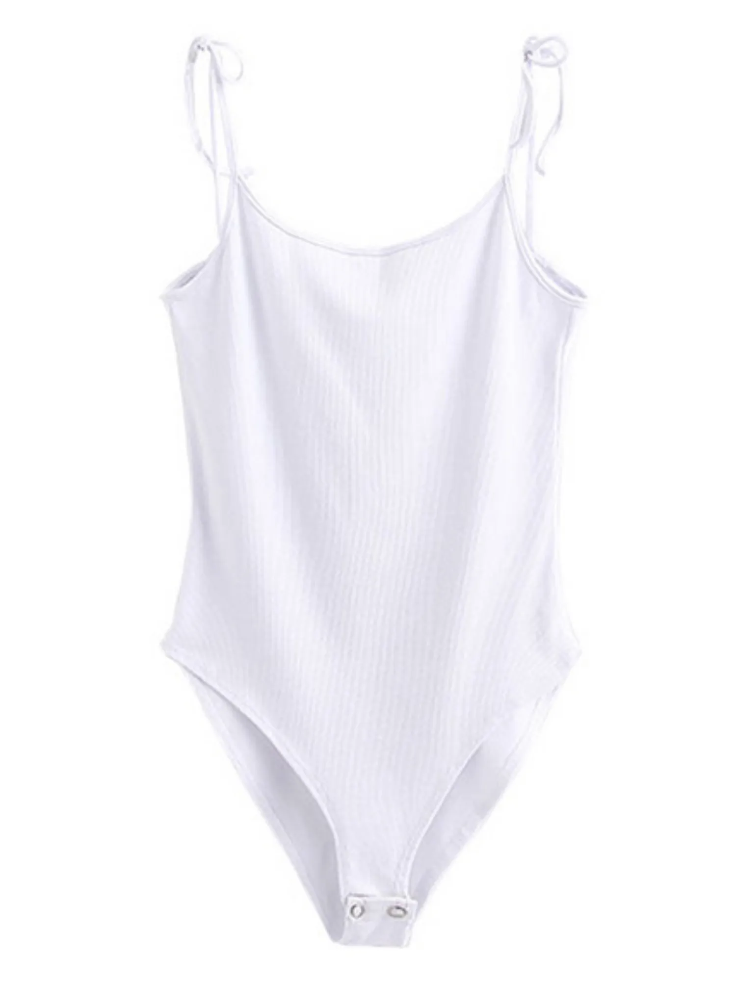 'Chrissey' Tied Strap Bodysuit (4 Colors)