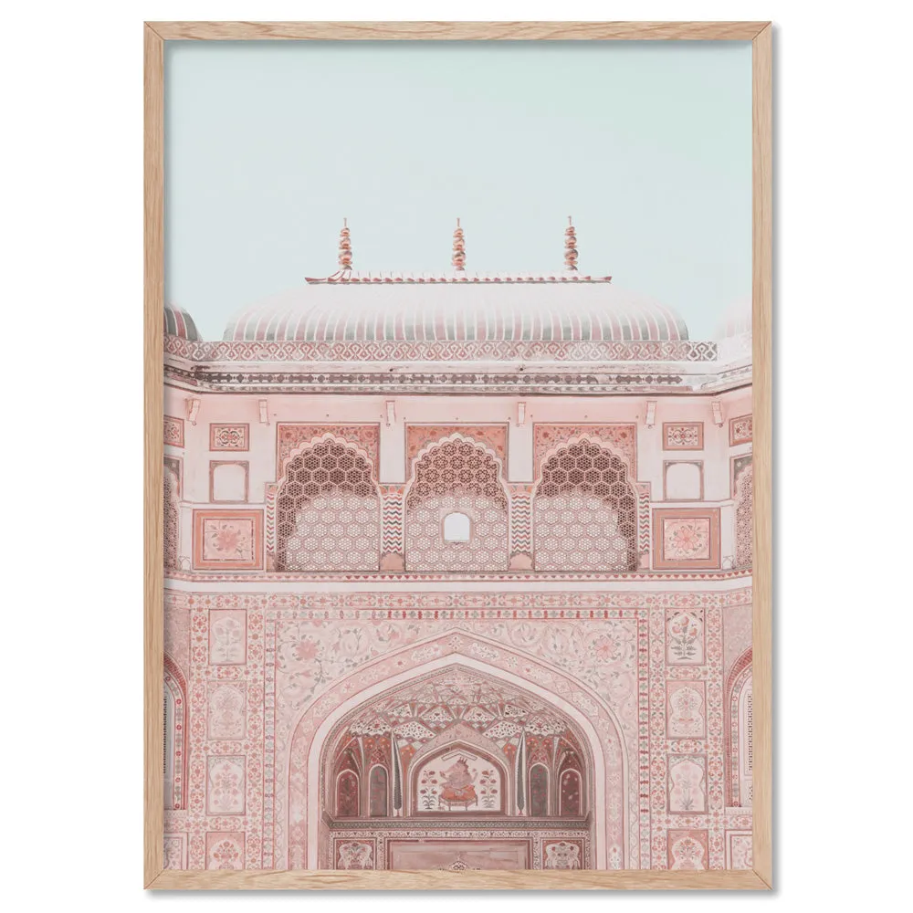 City Palace in Pastels - Art Print