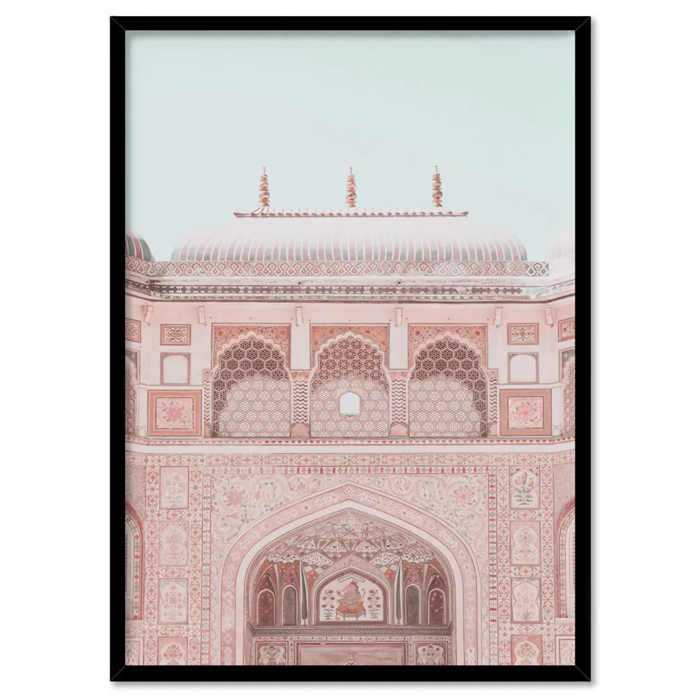 City Palace in Pastels - Art Print