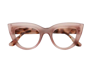 Claudia Reading Glasses Pink Havana