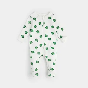 Clover Print Sleeper | Petit Lem