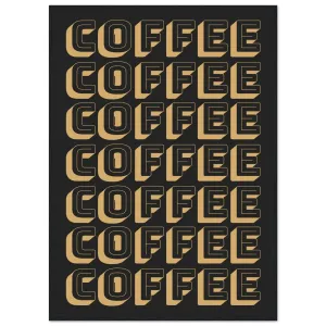 Coffee Kitchen Wall Art