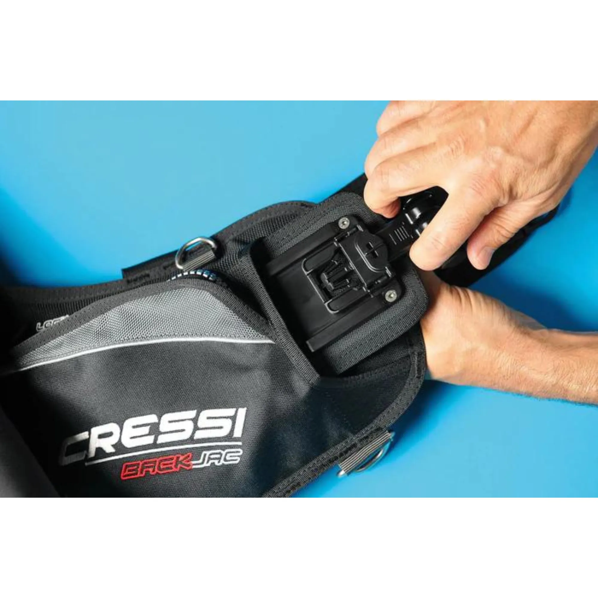 Cressi Flat Lock Aid System Weight Pocket