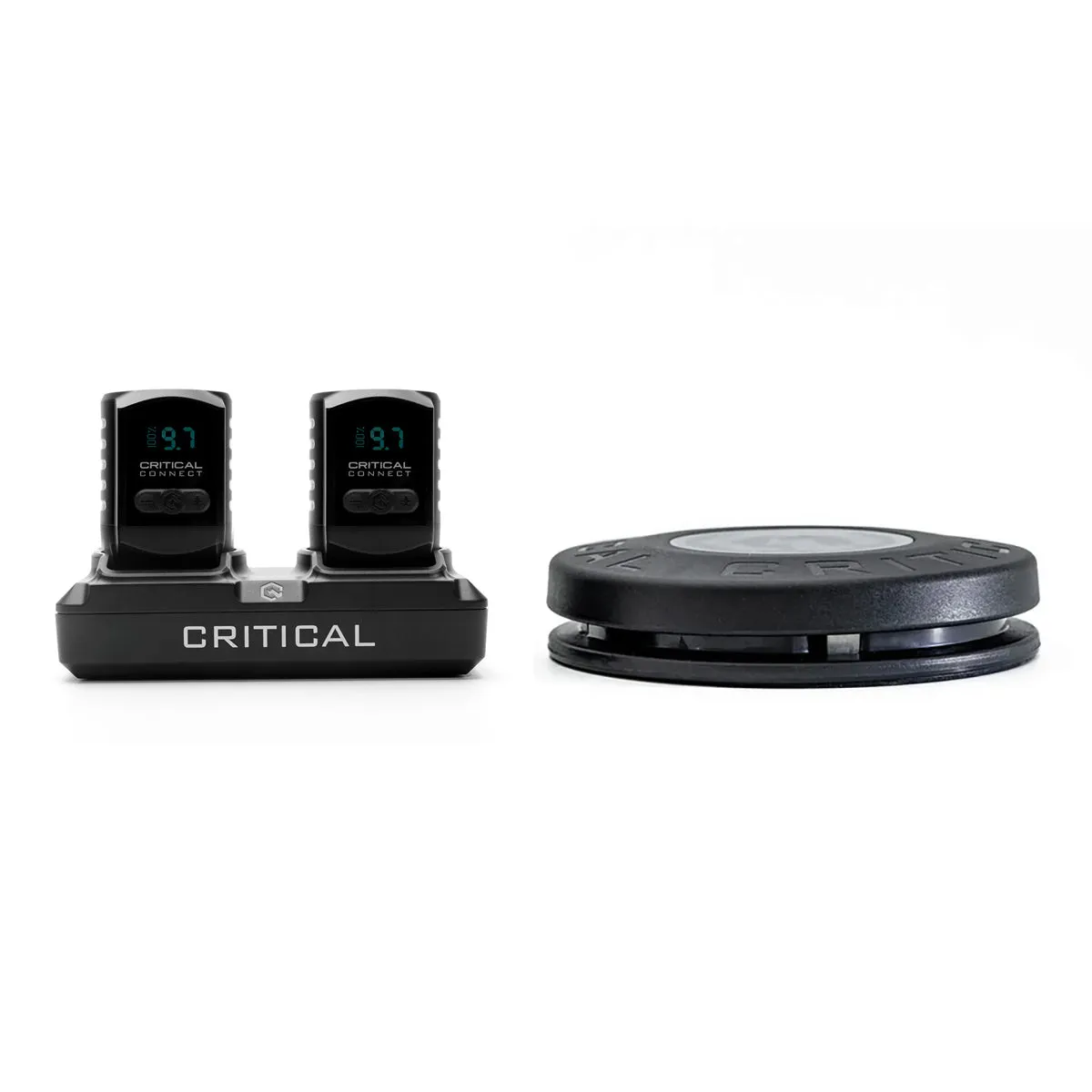 Critical Connect V2 Universal Battery Bundle - Dual Dock and Footswitch