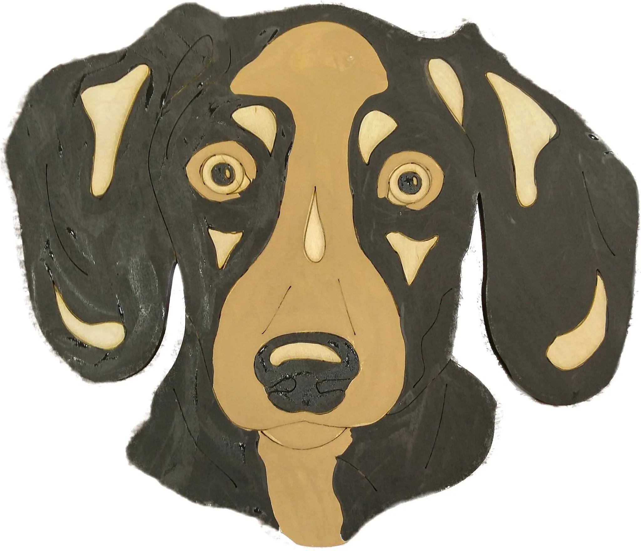 Dachshund Short Haired-DIY Pop Art Paint Kit