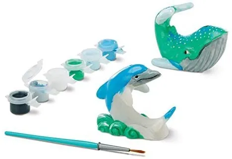 Decorate-Your-Own Sea Life Figurines