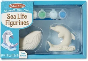 Decorate-Your-Own Sea Life Figurines