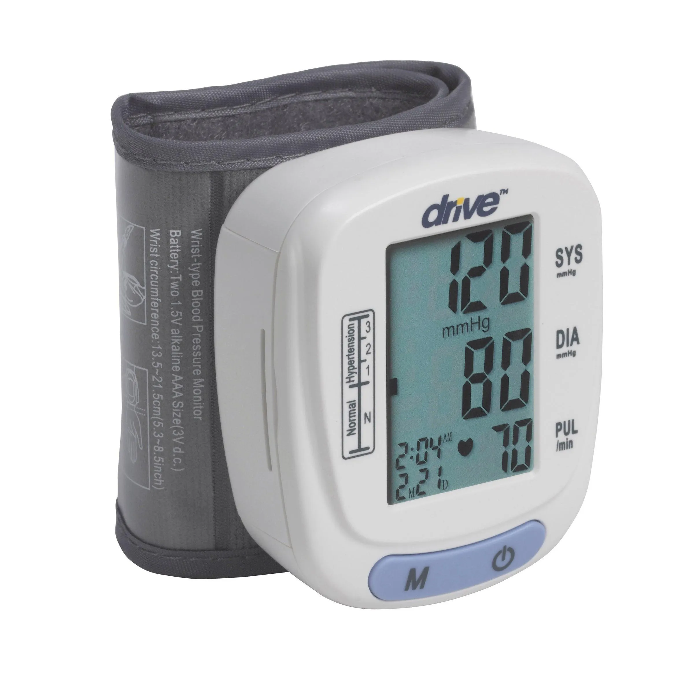 Drive Medical Automatic Blood Pressure Monitor Wrist Model