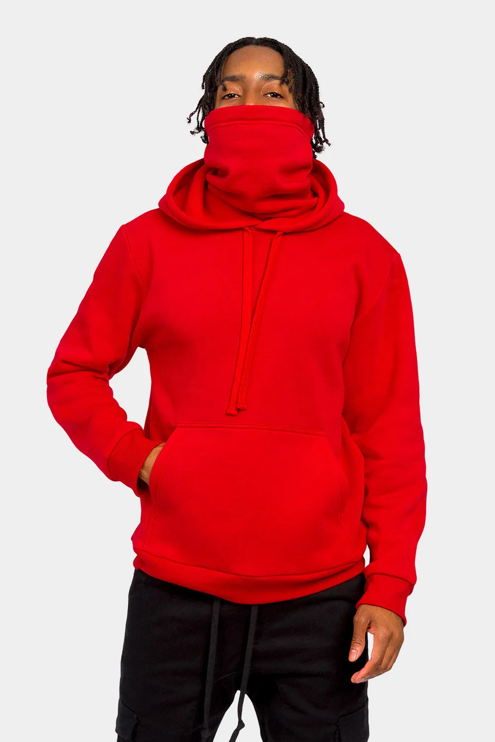 Essential Fleece Mask Hoodie