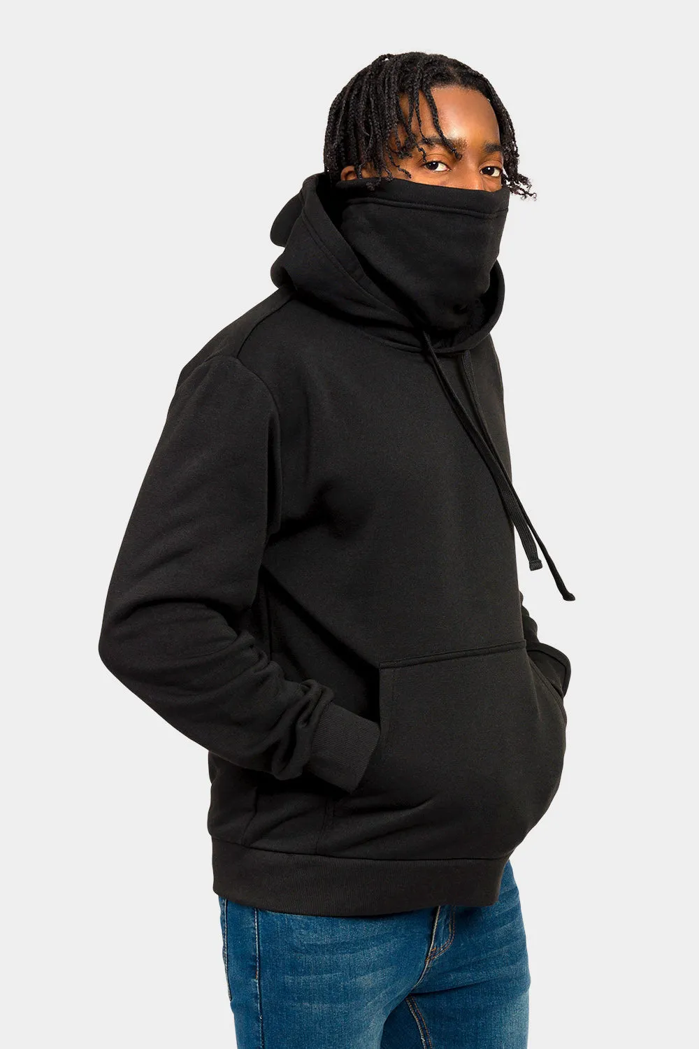 Essential Fleece Mask Hoodie