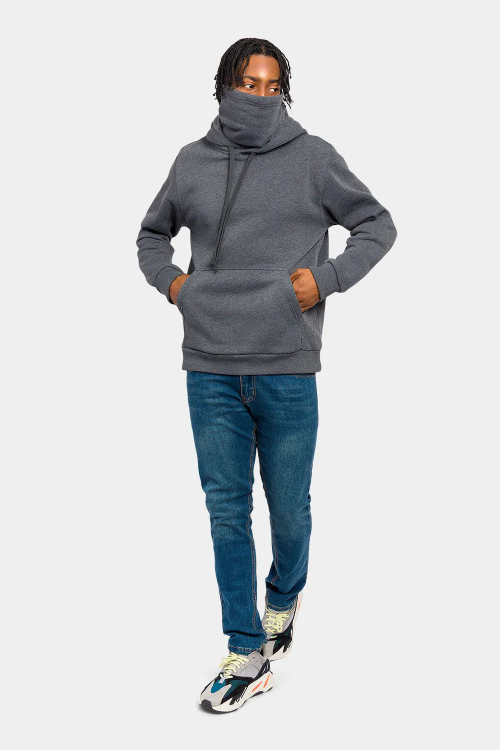 Essential Fleece Mask Hoodie