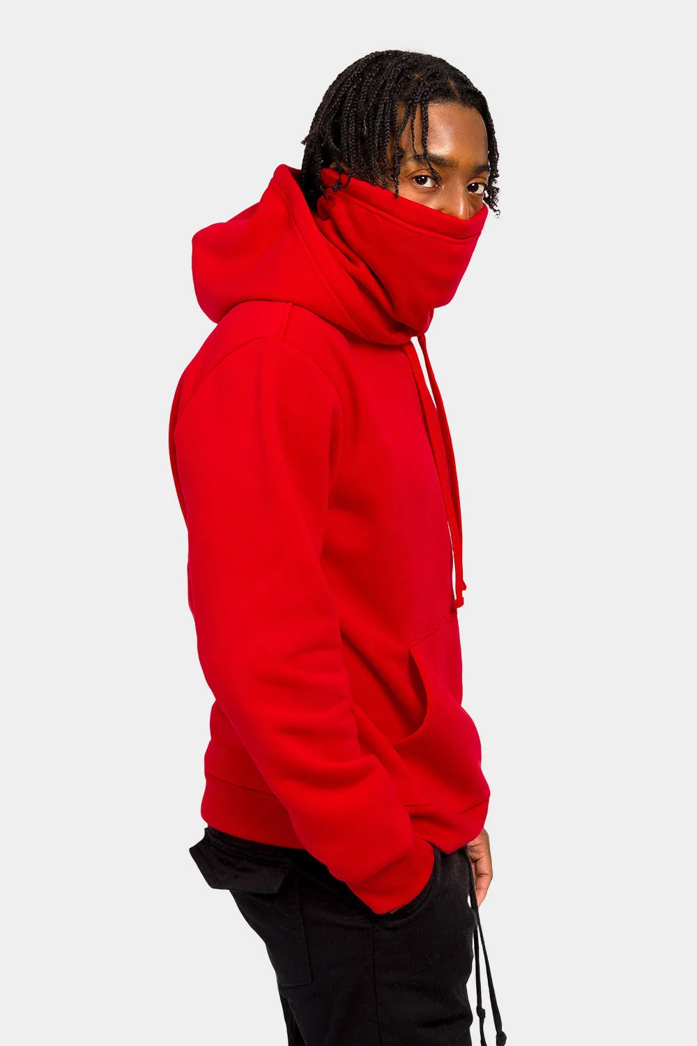 Essential Fleece Mask Hoodie