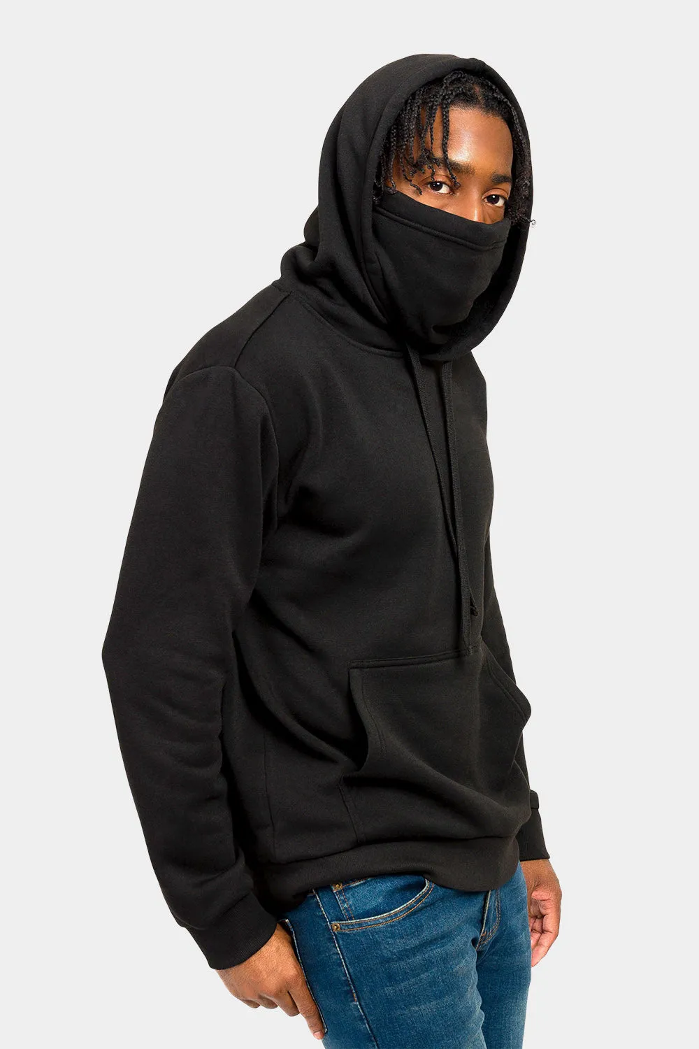 Essential Fleece Mask Hoodie