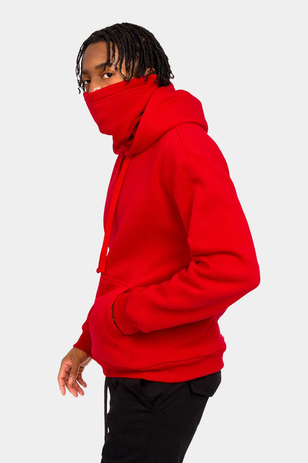 Essential Fleece Mask Hoodie