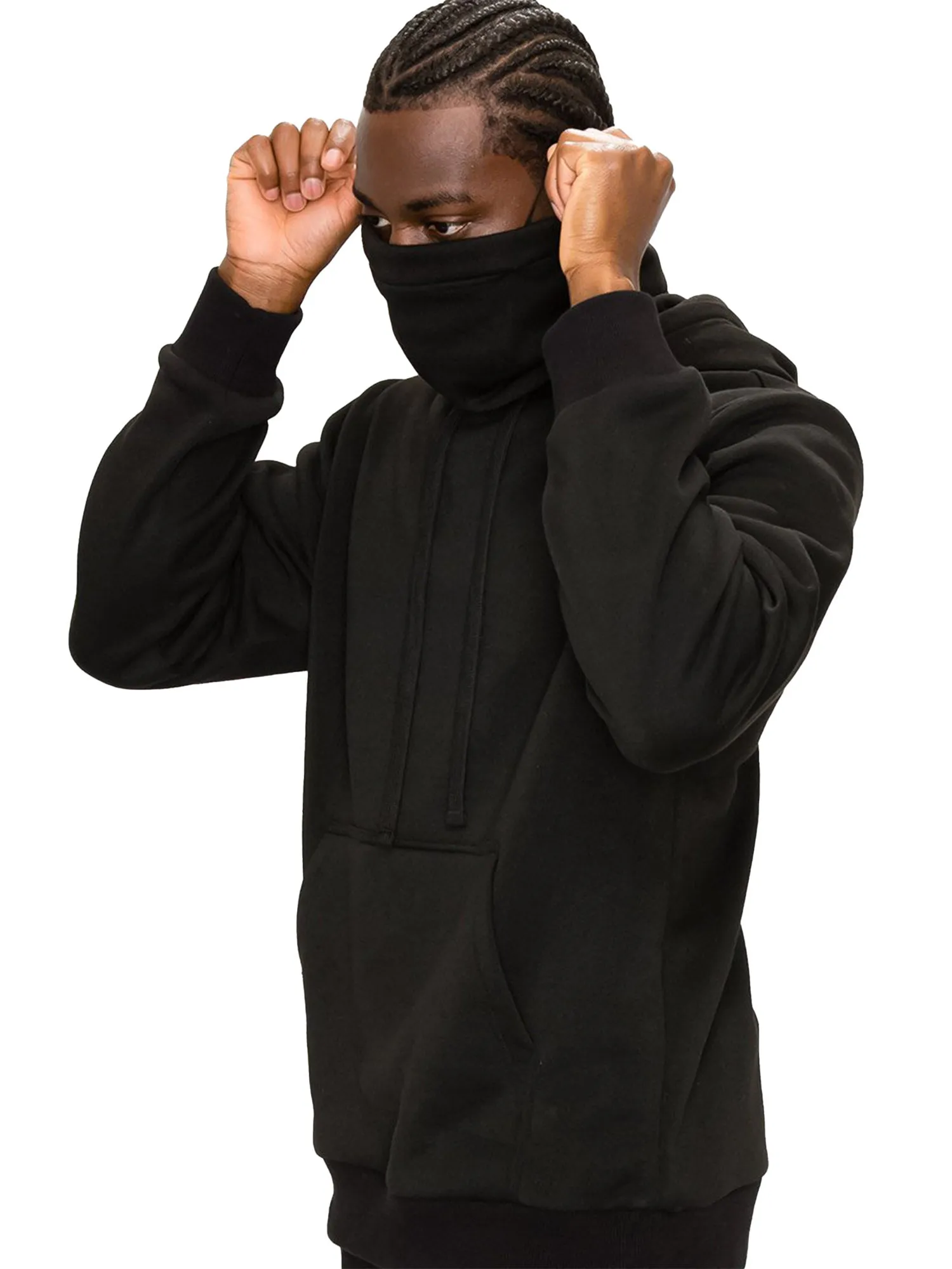 Essential Fleece Mask Hoodie