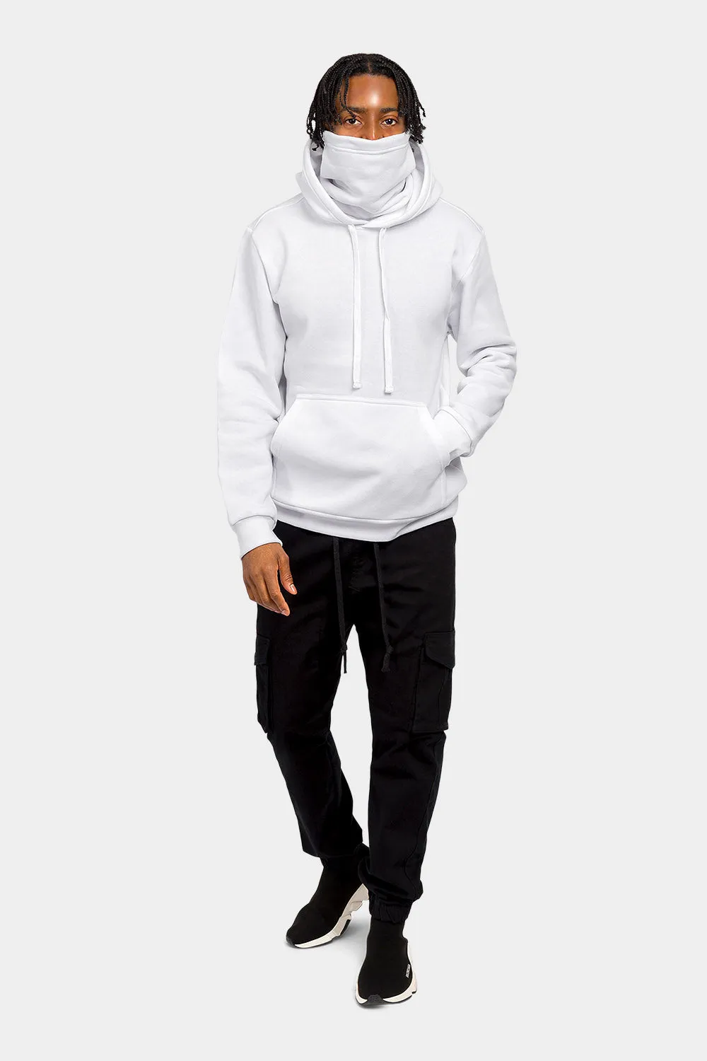 Essential Fleece Mask Hoodie