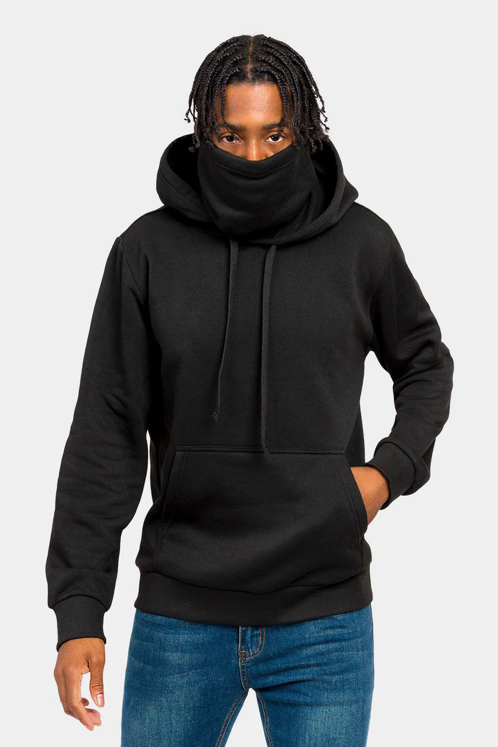 Essential Fleece Mask Hoodie