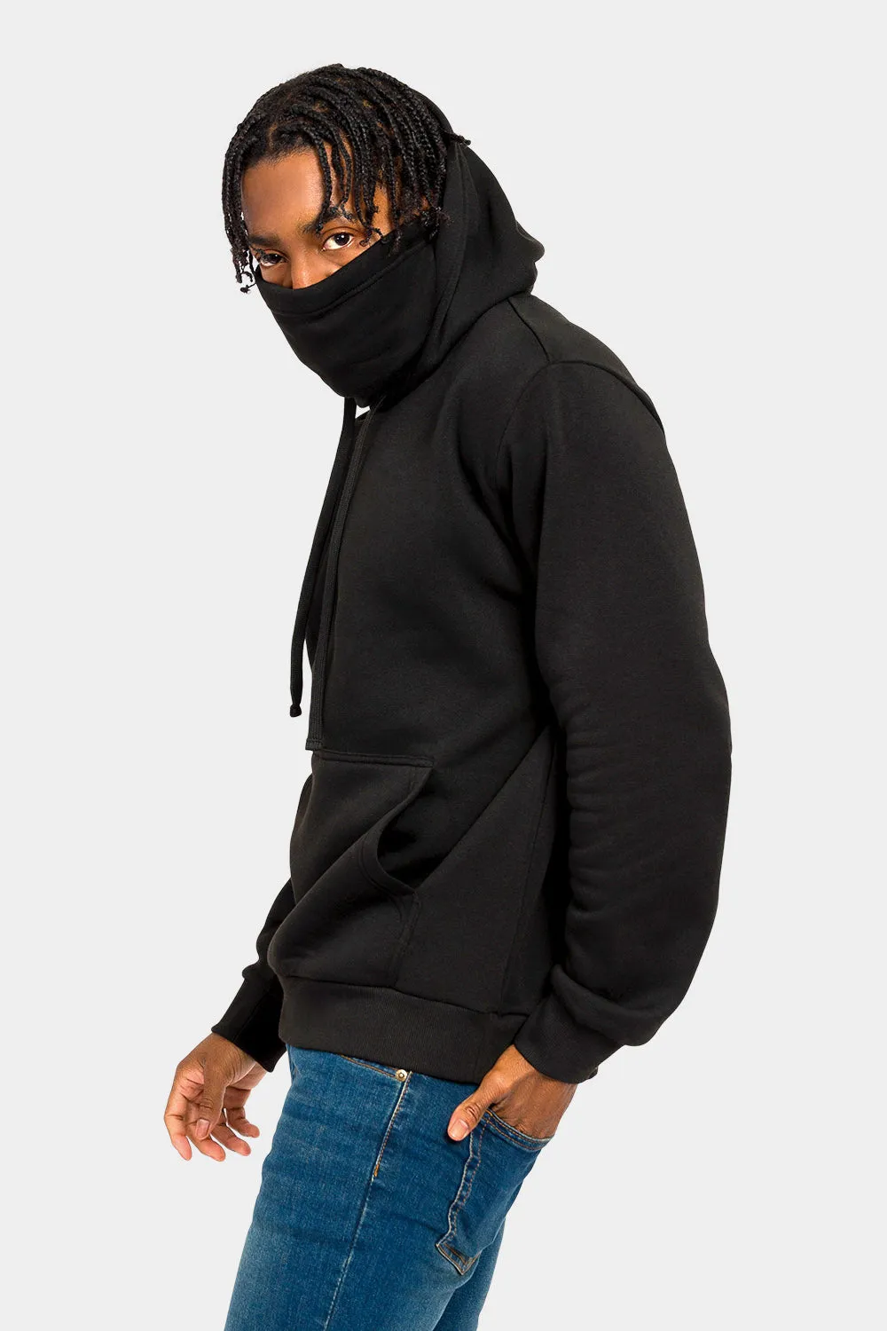 Essential Fleece Mask Hoodie