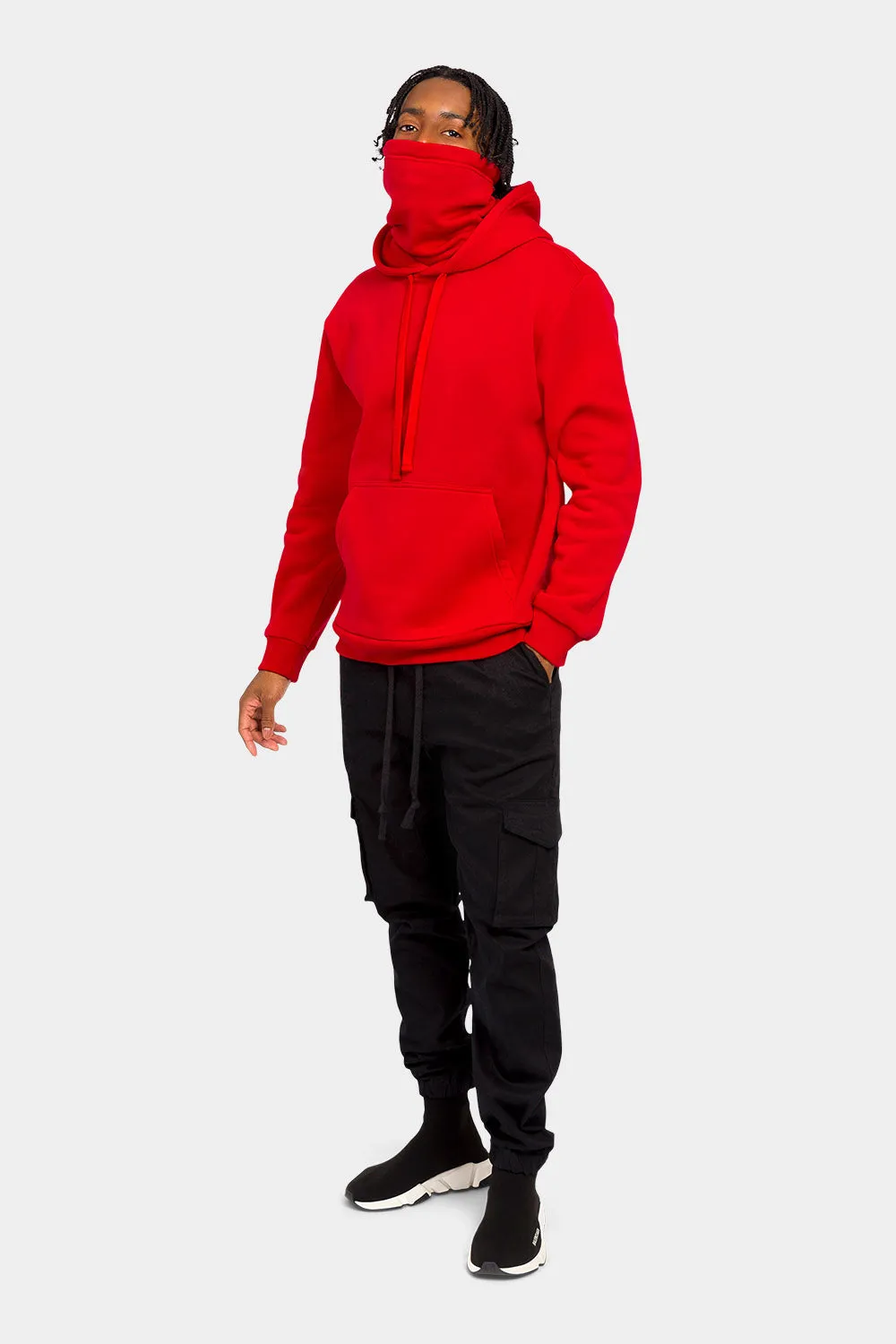 Essential Fleece Mask Hoodie