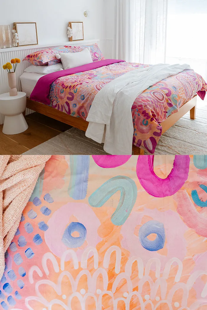 Flourishing Blooms Quilt Cover Set