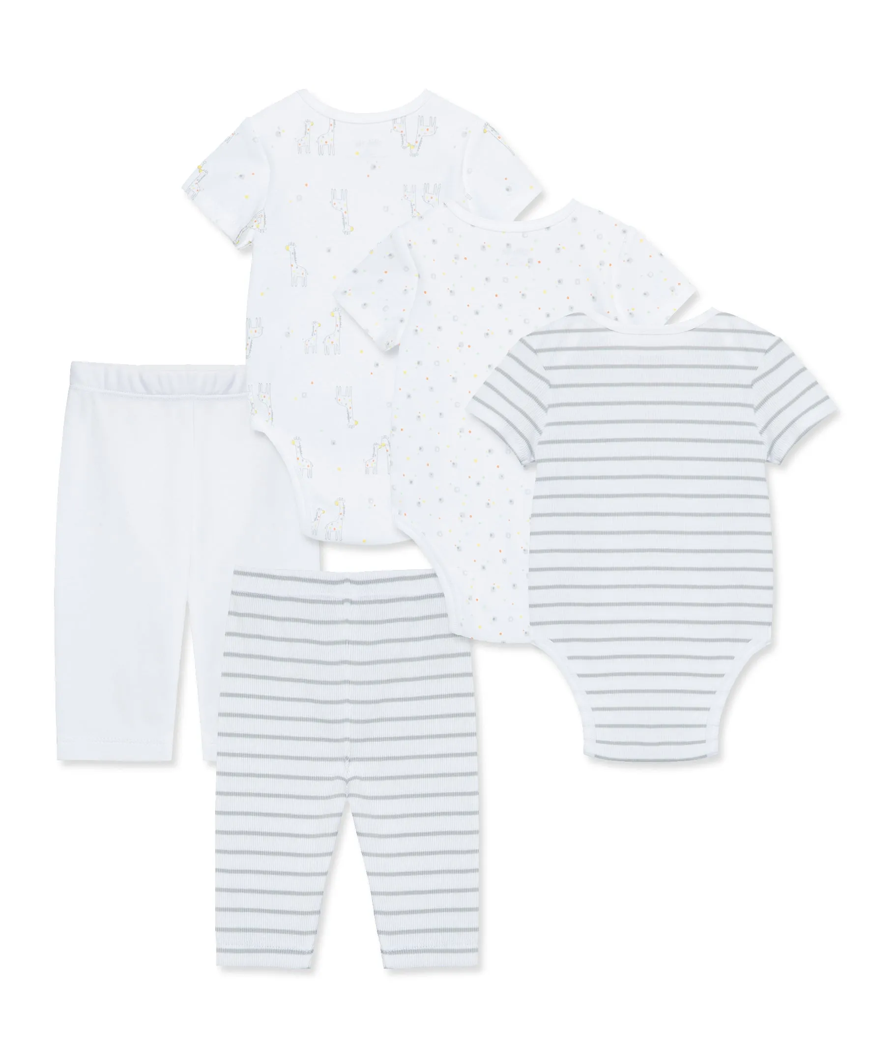 Fun Time Bodysuit & Pant Set (5-Pack)