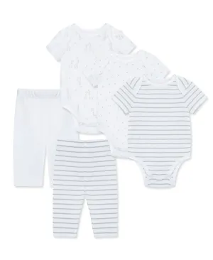 Fun Time Bodysuit & Pant Set (5-Pack)