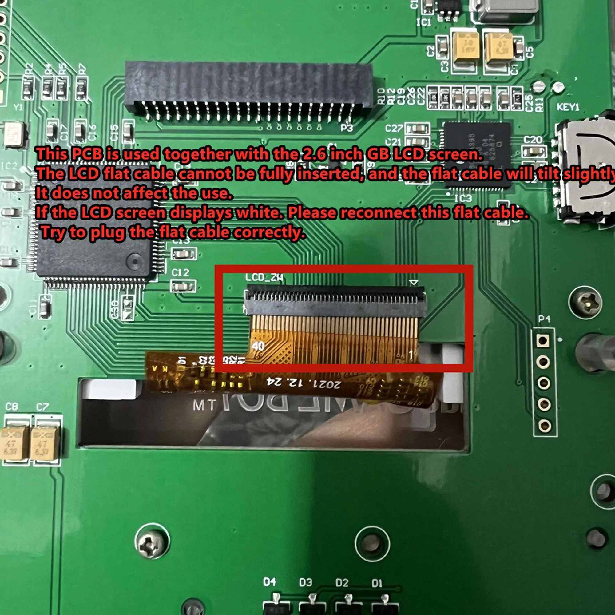 Sure, here is an optimized title for the e-commerce product: High Brightness LCD Kit for Game Boy DMG with 2.45-Inch Display